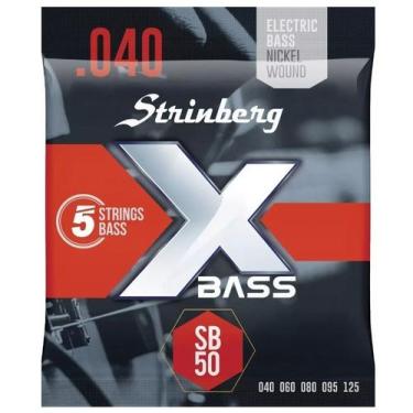 Imagem de Encordoamento Strinberg Sb50 Contra Baixo 5 Cordas 040 Sb-50