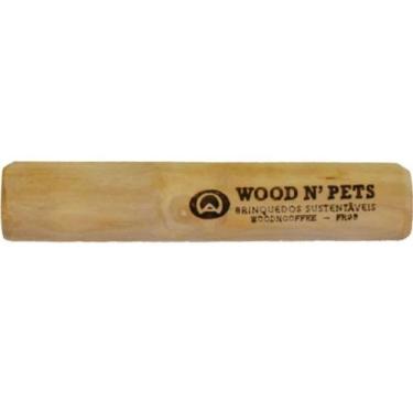 Imagem de Brinquedo Mordedor WoodnPets Sustentavel Rústico para Cães TAMANHO M -