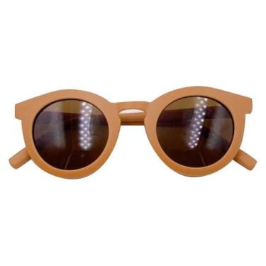 Imagem de Óculos de Sol Retro UV400 Infantil Menino e Menina - Miimos, Orange