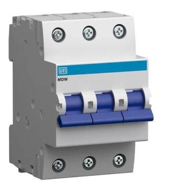 Imagem de Disjuntor din tripolar mdw-c63 weg