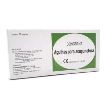 Imagem de Agulha para acupuntura auricular c/ micropore 1.5mm cx c/ 50 uni Dong 