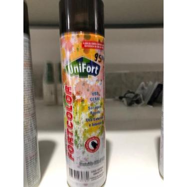 Imagem de Tinta spray preto fosco  uso geral - FORTCOLOR 