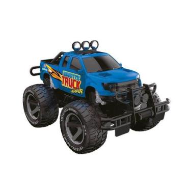 Imagem de Carro Monster Truck 6 Funções Polibrinq Sortido, Azul