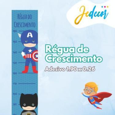 Imagem de Régua de Crescimento - Heróis - Jedecor