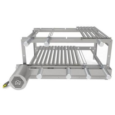 Imagem de A3 Grill Tradicional - Motor Giratório para 5 Espetos + 3 Grelhas Arge