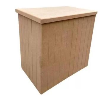 Imagem de Comoda Mesa Fake Desmontável Para Festa Decoração Frisada Ripada - Ino