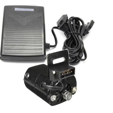 Imagem de Motorzinho Doméstico Preto com Pedal aceleradorEletrônico - Fox, 220V