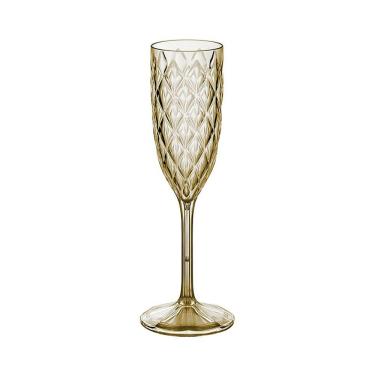 Imagem de Taça Champagne Glamour B4 200ml Acrílico 14237 - Plasútil