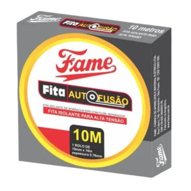 Imagem de Fita Isolante Autofusão Fame 19mm x 10m x 0,76mm