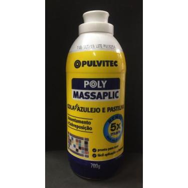 Imagem de Cola 700g Azulejo Pulvitec, Azul