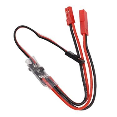 Imagem de Interruptor Eletrônico de Controle Remoto, Interruptor de Controle de Sinal Pwm Positivo, Profissional Compacto Universal para Drone Rc