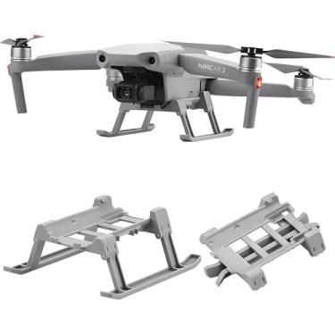 Imagem de Craznick Air 2/2S trem de pouso dobrável altura estendida kit perna de extensão de liberação rápida para DJI Mavic Air 2/2S acessórios de drone