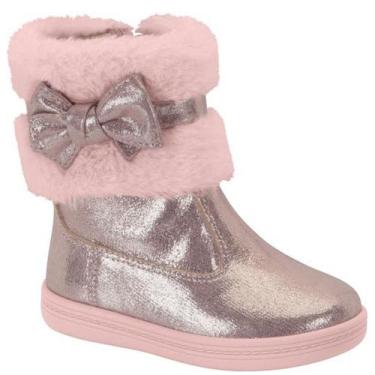 Imagem de Bota Coturno Infantil Feminino Pelinhos Molekinha 2127.216, 21