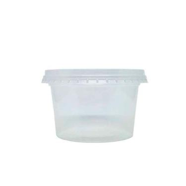 Imagem de Pote Plástico Kit Sobre Tampa 1000ml 25und - Rioplastic