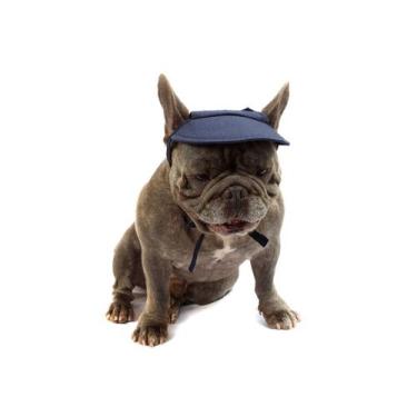 Imagem de Boné Viseira para Cachorro e Gato Pet - Bichinho Chic, Rosa, P