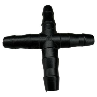 Imagem de Conexão Mangueira Universal Cruz 4 Saídas 5,5x6,3mm - LKA