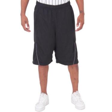 Imagem de Bermuda Basquete Masculina M10 Dunk NV, Preto, G