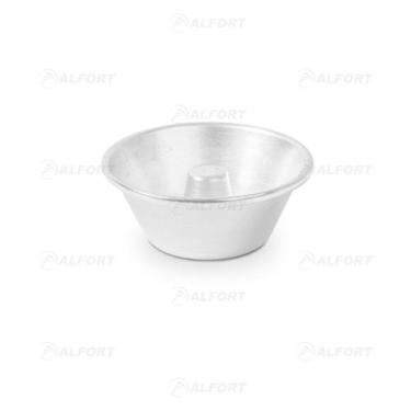 Imagem de Forma biscui com tubo ou sem   c/tubo9,00x6,00x4,00 com 12 - ALFORT 