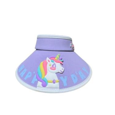 Imagem de Viseira 3d Infantil Proteção Solar Kids Diversão Brincadeira - On.shop