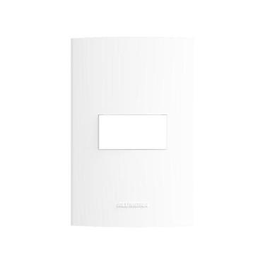 Imagem de Placa 4X2 1 Módulo Horizontal Branco Inova Pro 85000 Alumbra