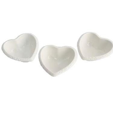 Imagem de JG 3 Bowls Coração Porcelana TAM 10,5 cm - Wolff