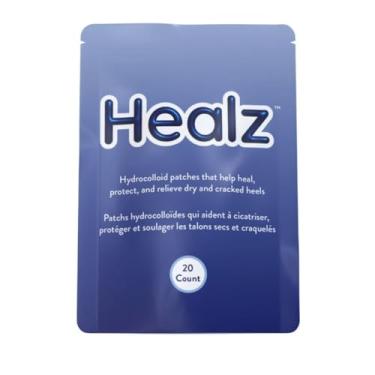 Imagem de Healz Adesivos hidrocolóides para saltos secos e rachados (20 unidades)