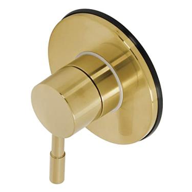 Imagem de Kingston Brass KS3037DL Concord Válvula de desvio de três vias com kit de acabamento, latão escovado