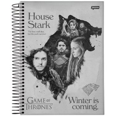 Imagem de Caderno Univ. 240 Fls 15 Mat Game of Thrones Capa3 - Tilibra