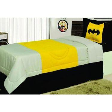 Imagem de Cobre Leito Batman Solteiro 3 Peças - Samir enxovais