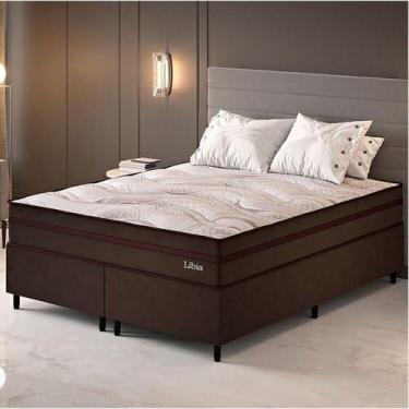 Imagem de Conjunto Colchão Ortopédico e Base Box Queen 68x158x198cm Libia Yescas