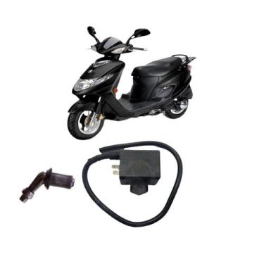 Imagem de Bobina da Vela Cachimbo Suzuki Burgman 125 2005 a 2009 - Zouil