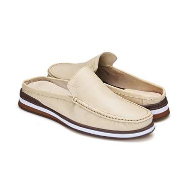 Imagem de Mule Mocassim Casual Sapato Slip On - Vancouver Outlet, 37, Areia