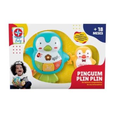 Imagem de Pinguins Plin Plin Didatico Luz e Som - Estrela Baby