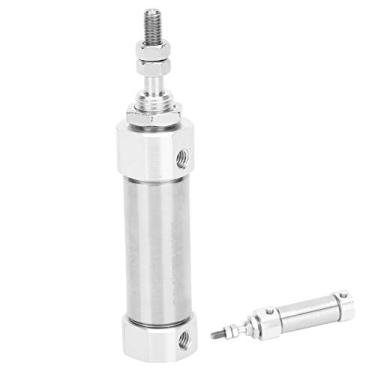 Imagem de Cilindro Pneumático, Cilindro de Ar Pneumático Cilindro de Ar Mini -ação Dupla de Sfort Single Stroke Equipamento de Aço Inoxidável Cdj2b16 (ZJchao65v37auryg-12)