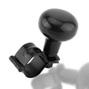 Imagem de Manípulo giratório de 360 graus, puxador de volante de carro resistente, alça giratória universal, botão de volante para carros, cortadores de grama, empilhadeiras, caminhões, tratores, barcos