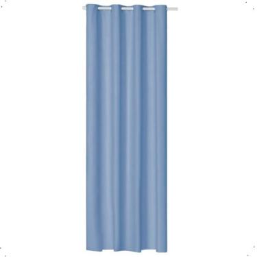 Imagem de Cortina Blackout 1,40 x 2,20m Folha Unica Ilhos Para Provador Corta Lu