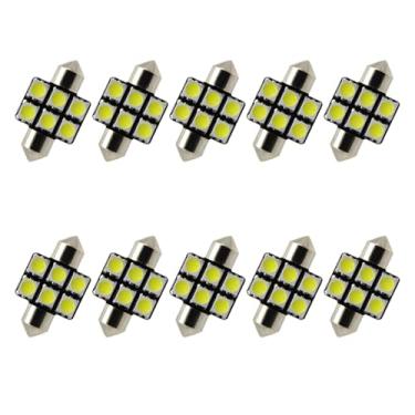 Imagem de 8X-SPEED 10 peças de lâmpada LED interior 5050 chip para Acura Integra MK2 1990–1993 Feito leitura porta-luvas porta-malas espelho viseira de sol luz