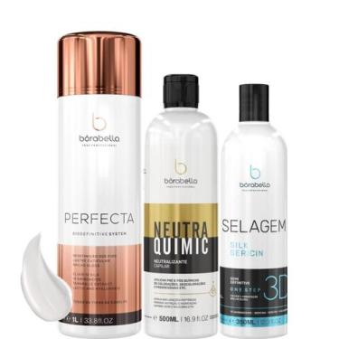 Imagem de Borabella Perfecta 1L + NeutraQuimic 500ml + Selagem 350ml