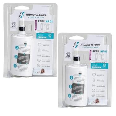 Imagem de kit 2 unidades Refil vela para Filtro Acqua Bella e Vitale HF-01 Purificador Lorenzetti