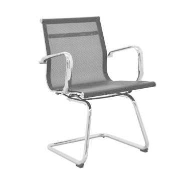 Imagem de Cadeira De Escritório Fixa Sevilha Tela Preta Rivatti