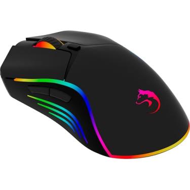 Imagem de Mouse Gamer Fade RGB 8000DPI com Software 7 Botões Programáveis DPI Ajustável Sensor Gamer Ozzix Para PC Notebook PS4 PS5 Xbox