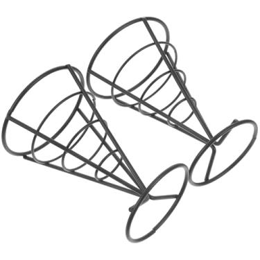 Imagem de Mobestech Suporte Servir Aperitivos Suporte De Metal Batatas Fritas E Salgadinhos Banquete De Casamento