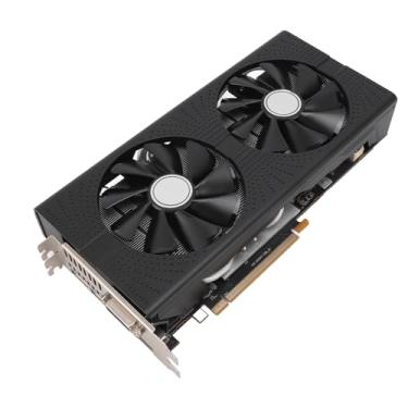 Imagem de Carta de Gráficos RX590 8GB, GDDR5 GPU de 256 Bits, PCIE 3.0 X16 Gaming Video Card, Placa de Computação de Computador Com 2 HDMI, 2 dp. 1 Portas DVI-D