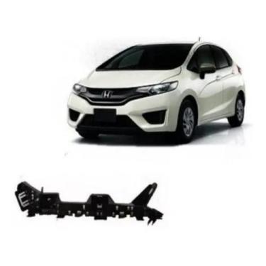 Imagem de Par Guia Suporte Parachoque Honda Fit 2015 16 17 18 19 2020 - 5259374
