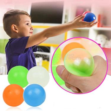 Imagem de Fidget Toy Bolinha Globble Anti Stress Fluorecente