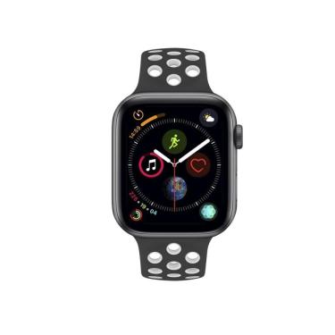 Imagem de Pulseira Para Apple Watch 38Mm/40Mm - Armor Running - Preto E Branco- Gshield
