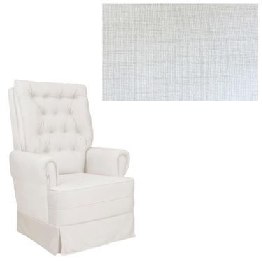 Imagem de Poltrona Amamentação Com Balanço Eloisa Para Sala E Quarto - Decor Loppes Tm 702