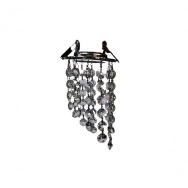 Imagem de Spot De Embutir Cromado Fixo Redondo Para Dicroica Gu10