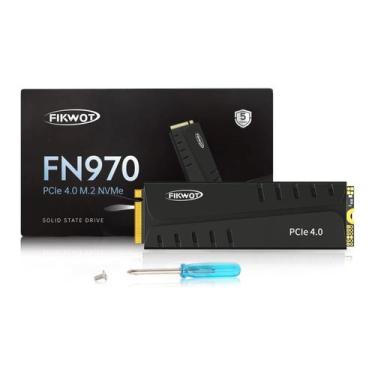 Imagem de Unidade de estado sólido Fikwot FN970 4 TB M.2 2280 PCIe Gen4 x4 NVMe 