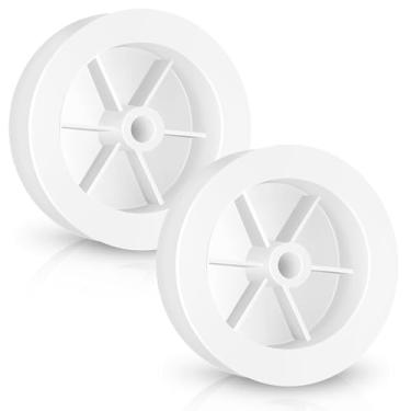 Imagem de [Atualizado] WE03X31620 polia intermediária para secadores GE/Hotpoint, substitui WE12X20395, WE12M0008, WE12M32 (pacote com 2)